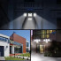 Солнечный уличный LED-светильник Solar Lights Outdoor 122–138 LED с датчиком движения и защитой IP65 (2757A-AV)