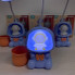 Детская настольная аккумуляторная LED-лампа 3в1 Rabbit BLUE (RAB31-AV)