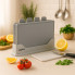 Набор разделочных досок Zepline ZP-00220 Grey Modern — 5 предметов в современном дизайне (GREY220-AV)