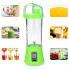 Акумуляторний мініблендер Juicer NG-01, 400 мл, 2000 мАг, USB, зелений, з PowerBank (NG01-AV)