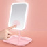 Зеркало для макияжа с LED подсветкой, от USB, LY-696 / Зеркало на ножке / Зеркало косметическое