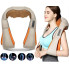 Роликовый массажер для всего тела Massager of Neck Kneading с инфракрасным подогревом для дома и авто (6929830-AV)