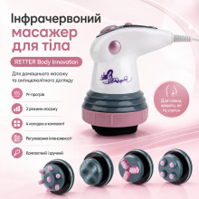 УЦЕНКА! Инфракрасный антицеллюлитный  массажер для тела RETTER Body Innovation (Плохая упаковка 3532)