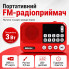 Портативный радиоприемник BKK S99 USB/MP3 с FM-тюнером, LED-дисплеем и разъемом для наушников (S99-AV)