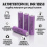 Аккумулятор 18650 Li-ion IMR HL 1200 мА·ч 3,7 В, перезаряжаемый для фонариков и электроники (IMRHL1200-AV)