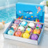 Набор детских бомбочек для ванны BATH BOMB GIFT, 12 органических шипучих бомб с сюрпризом (sp10595-AV)