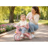 Розовый трёхколёсный велосипед Baby Carriage 588 с родительской ручкой и корзиной 2в1 (PinkCarriage588-AV)