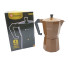 Гейзерная кофеварка Domotec 2709-Pro для газовых плит на 9 чашек 450 мл Коричневый (VK-4676)