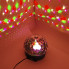 Лампа-проектор светодиодный Euro Led Magic Ball Light шар с MP3 и Блютуз и пульт ДУ Серебристый (VK-6366)