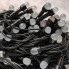 Светодиодная гирлянда 13 м 200LED Arts Pine с черным проводом матовая лампа 8 режимов Мульти (VK-7405)