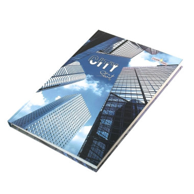 Блокнот А4 клітинка 144 аркуші Скат ТП-56 City street (RZN-23102559)