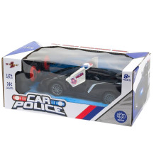 Поліцейська машина на радіокеруванні 21 см 869-24J-1 на акумуляторі світлові ефекти чорний (RZN-23104071)