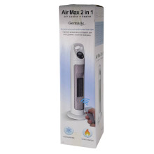 Тепловентилятор обігрівач Germatic Air Max BFX-768-1668 електричний 2000 Вт білий (RZN-23103769) Тепловентилятор обігрівач Germatic Air Max BFX-768-1668 електричний 2000 Вт білий (RZN-23103769)