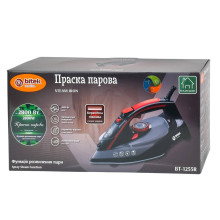 Праска з парою BITEK BT-1255R керамічне покриття 2800 Вт червоний з сірим (RZN-23102731) Праска з парою BITEK BT-1255R керамічне покриття 2800 Вт червоний з сірим (RZN-23102731)
