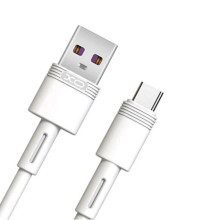 Кабель USB/Type-C 1 м XO NB-Q166 5 A білий (RZN-23106360)