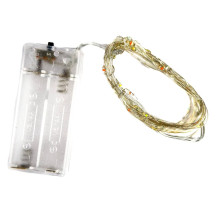 Світлодіодна гірлянда-нитка мідний дріт 30 LED Royal Star RD-300 на батарейках 3 м мульти (RZN-23095879) Світлодіодна гірлянда-нитка мідний дріт 30 LED Royal Star RD-300 на батарейках 3 м мульти (RZN-23095879)