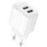 Зарядний блок живлення 2хUSB BOROFONE BAS41A Potential 12 W 5 V 2 A білий (RZN-23104970)