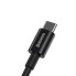 Кабель Type-C/Type-C 1 м Baseus Superior 100 Вт чорний (RZN-23104220)