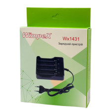 Зарядний пристрій 4x18650 WX-1431 1200 mA 4.2 В чорний (RZN-23105571)