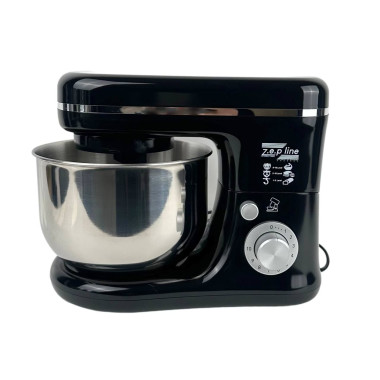 Міксер-тістоміс стаціонарний з чашею Zepline ZP-9832 планетарне обертання 3500 Вт 10 швидкостей чорний (RZN-23101698)
