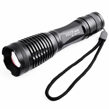 Ліхтар ручний акумуляторний Bailong BL-1837-T6 з кейсом чорний (RZN-23095356)