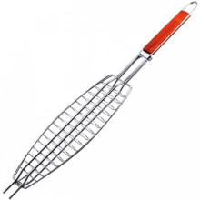 Решітка-гриль для риби Empire 0104 нержавіюча сталь 37 х 15 х 2 см сріблястий (RZN-23097889)