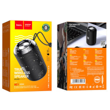 Колонка портативна HOCO HC1 Trendy Bluetooth FM чорний (RZN-23103328)