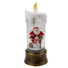 Нічник музичний новорічний LED Свічка HC-G030 USB від батарейок 10 х 10 х 25 см різнобарвний (RZN-23103721) Нічник музичний новорічний LED Свічка HC-G030 USB від батарейок 10 х 10 х 25 см різнобарвний (RZN-23103721)