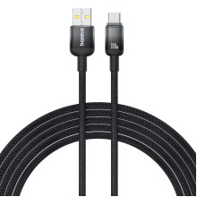 Кабель USB/Type-C 1 м Baseus Discolor 100 Вт чорний (RZN-23102923)
