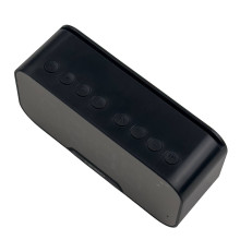 Колонка портативна з годинником Kimiso K-10 Bluetooth чорний (RZN-23103191)