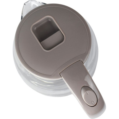 Електрочайник Dario DR1802 скло 1.8 л сірий (RZN-23102825)