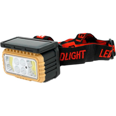 Ліхтар налобний світлодіодний Bailong LY-805S акумуляторний чорний з червоним (RZN-23103208)