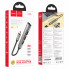 USB-хаб зовнішній 4 порти HOCO HB26 Type-C 0.13 м сріблястий (RZN-23101212)