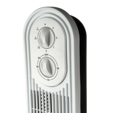 Вентилятор підлоговий Zepline ZP-138 78.5 х 22 см білий з чорним (RZN-23102044)