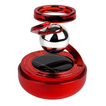 Ароматизатор для авто багаторазовий Левітація Vert-03 8.1 см сонячна батарея червоний (RZN-23105264)