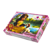 Пазли класичні 35 елементів G-Toys GP-PR02 Принцеса з постером (RZN-23105317)