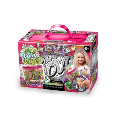 Набір для дитячої творчості Косметичка-розмальовка My Color Case Danko Toys COC-01-01U різнобарвний new (RZN-23106182)