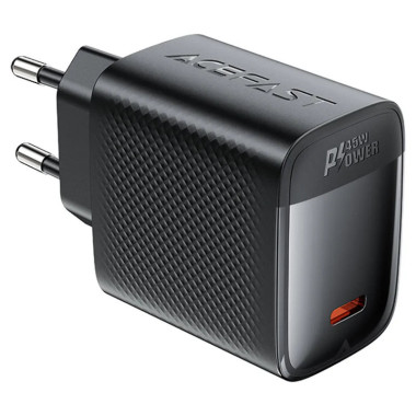 Зарядний блок живлення Type-C ACEFAST A112 GaN 45 W 20 V 2.25 A чорний (RZN-23106496)