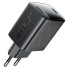 Зарядний блок живлення Type-C ACEFAST A112 GaN 45 W 20 V 2.25 A чорний (RZN-23106496)