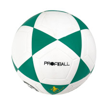 М'яч футбольний №4 Profiball MS-1936 білий з зеленим (RZN-23105976)