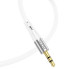 Аудiокабель Apple Lightning/3.5 мм AUX 1 м Hoco UPA22 білий (RZN-23103248)