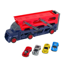Іграшковий набір машинок 5в1 Автовоз K140A11 пластик 29.5 см синій з червоним (RZN-23103671) Іграшковий набір машинок 5в1 Автовоз K140A11 пластик 29.5 см синій з червоним (RZN-23103671)