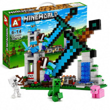 Конструктор Minecraft AA8003 My World Форпост із мечем 359 деталей (RZN-23106691) Конструктор Minecraft AA8003 My World Форпост із мечем 359 деталей (RZN-23106691)
