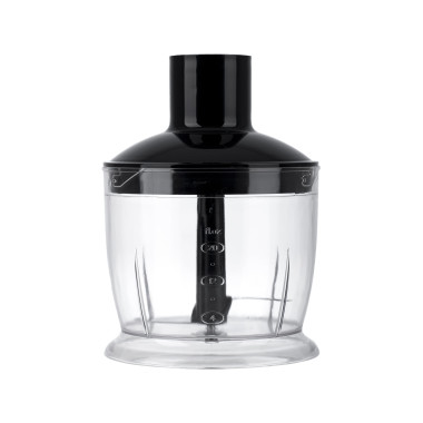 Блендер занурювальний з чашею 4в1 Ergo EHB-7000 1000 Вт 0.5 л сріблястий з чорним (RZN-23105818)