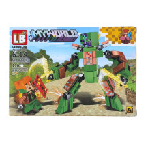 Конструктор Minecraft LB1188 My World 110 деталей (RZN-23103601) Конструктор Minecraft LB1188 My World 110 деталей (RZN-23103601)