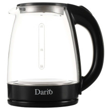Електрочайник Dario DR1802 скло 1.8 л чорний (RZN-23102826) Електрочайник Dario DR1802 скло 1.8 л чорний (RZN-23102826)