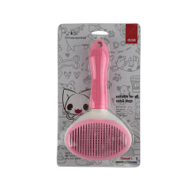 Щітка-пуходерка для вичісування шерсті для котів та собак 655 рожевий (RZN-23102254) Щітка-пуходерка для вичісування шерсті для котів та собак 655 рожевий (RZN-23102254)
