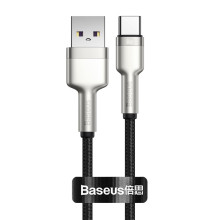 Кабель Baseus Cafule Series Metal Data Cable USB to Type-C 66W 0.25m Black new (RZN-23105468)