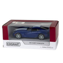 Іграшкова машинка моделька KiNSMART KT5363WF SRT Viper GTS метал 12 см інерційна синій (RZN-23103683)