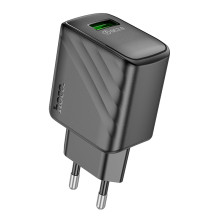 Зарядний блок живлення USB HOCO CS21A Rich 18 W чорний (RZN-23105128)